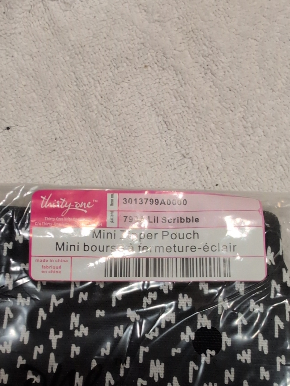 Mini Zipper Pouch